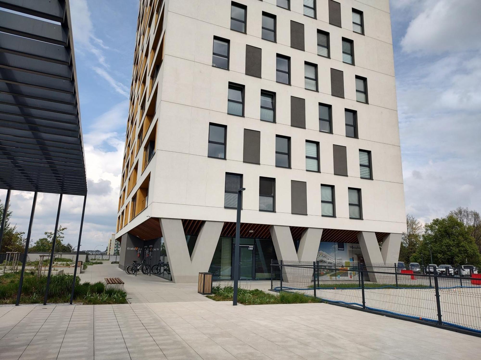 New Apartment Krakowska - Przestronny, Z Widokiem, Czysto, Parking, Balkon Rzeszow Dış mekan fotoğraf